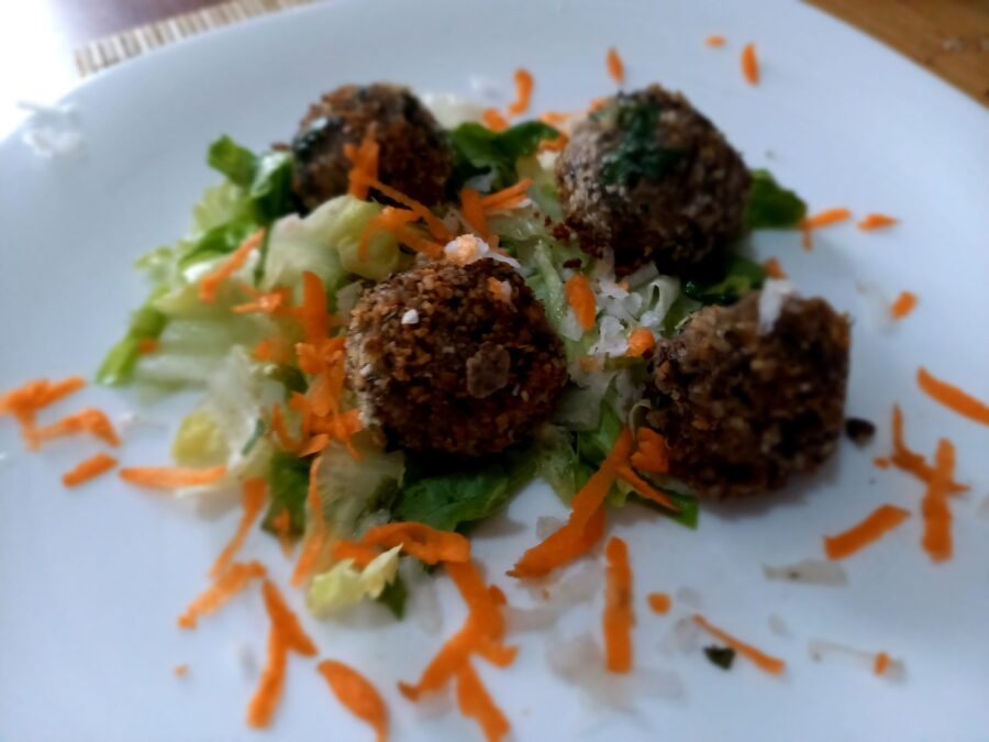 polpettine di lenticchie beluga piatti vegani
